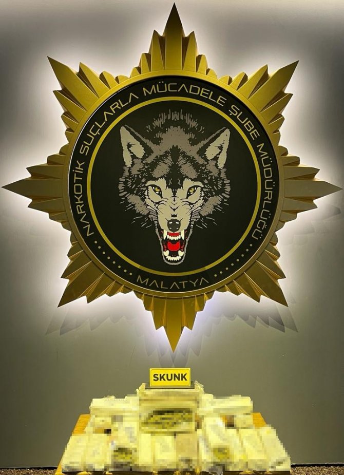 Malatya’da 4 Kilo 350 Gram Skunk Ele Geçirildi
