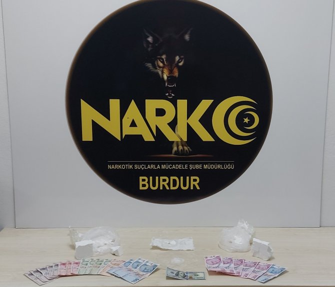 Burdur Polisinden 400 Bin Liralık Kokain Oerasyonu