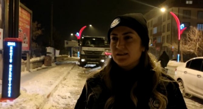 Erciş’te Karla Mücadele Çalışması