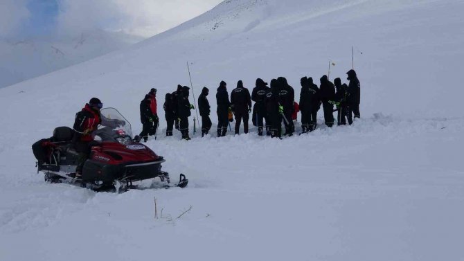 Çığ Bölgesindeki Canlar Polise Emanet