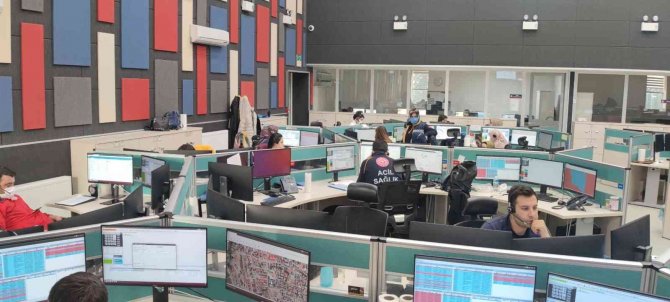 Kahramanmaraş’ta 112’ye Bir Haftada 10 Bin Çağrı