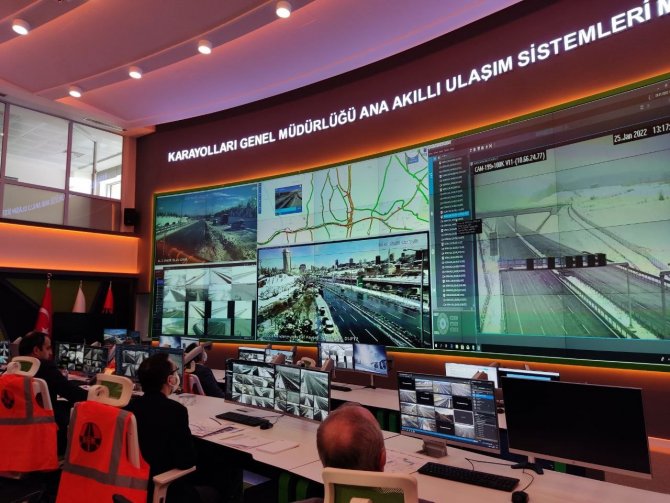 Karayolları Genel Müdürlüğü, Güncel Yol Durumunu 7/24 Takip Ediyor