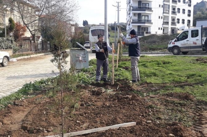 Turgutlu Belediyesi Farklı Noktalarda Çalışmalarını Sürdürüyor
