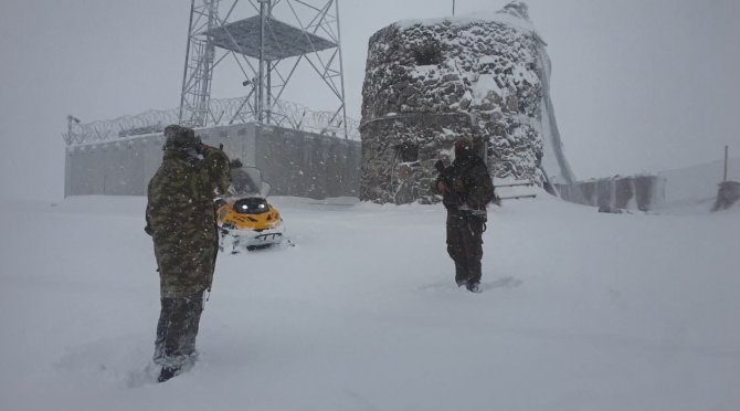 Mehmetçikten Eksi 39 Derecede 7 Metre Kar Kalınlığında Vatan Görevi