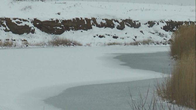 Kızılırmak Buz Tuttu