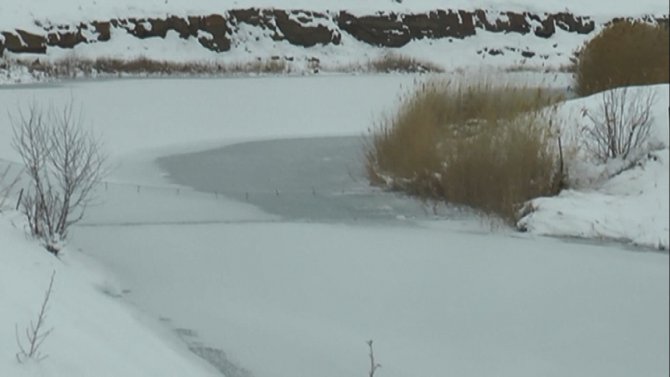 Kızılırmak Buz Tuttu