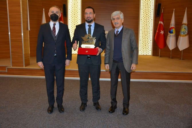 Manisa Ticaret Borsası Teknofest 2021 Birincilerini Ağırladı