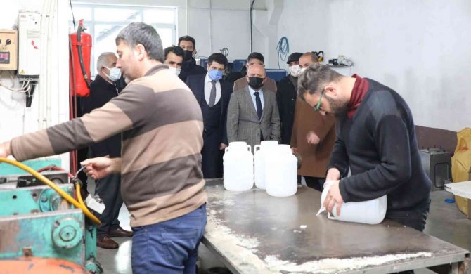 Ağrı Valisi Varol’dan Kobi̇ Merkezine Ziyaret