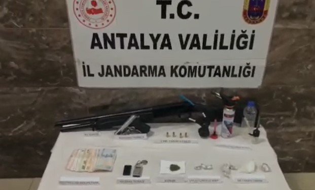 Alanya’da Uyuşturucu Tacirine Operasyon