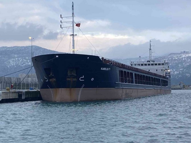 Yük Gemisinin Rus Uyruklu Mürettebatı Denize Düşerek Kayboldu
