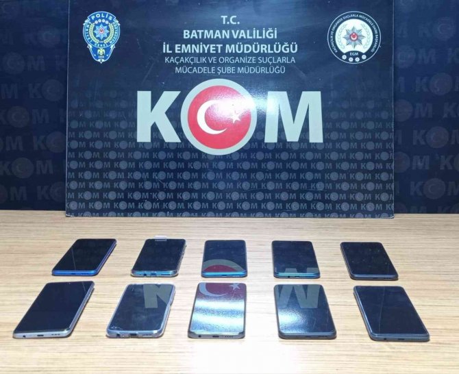 Batman’da Çok Sayıda Kaçak Ürün Ele Geçirildi