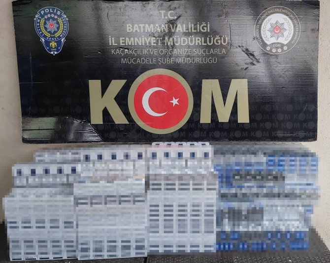 Batman’da Çok Sayıda Kaçak Ürün Ele Geçirildi