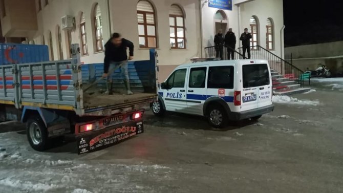 Türkeli’de Kar Küreme Ve Tuzlama Çalışmaları