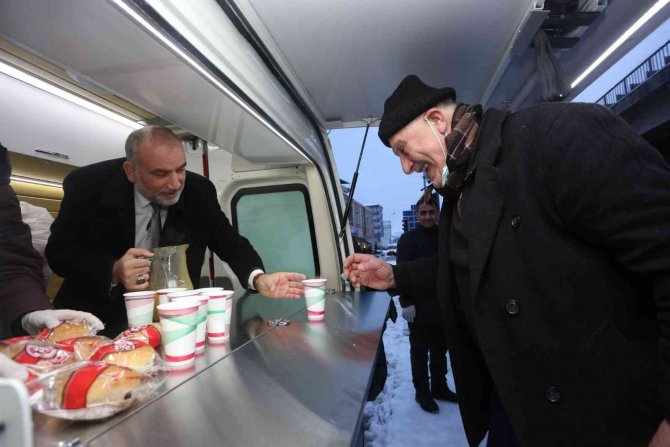 Canik’te Yoğun Kar Mesaisi