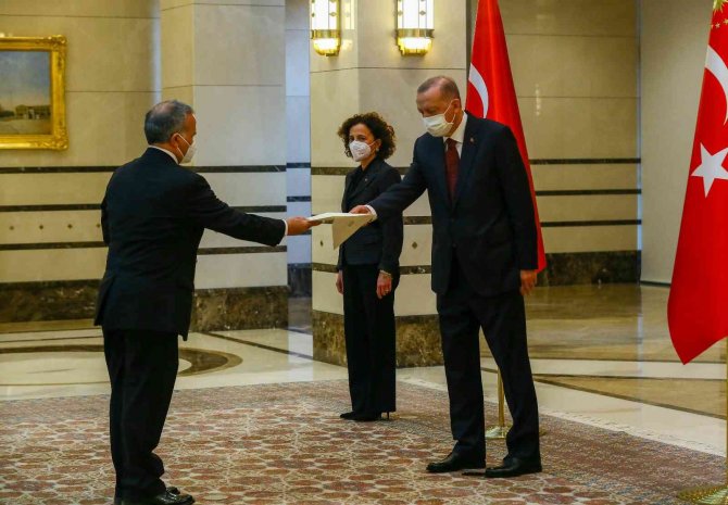Cumhurbaşkanı Erdoğan, İ̇talya Büyükelçisini Kabul Etti