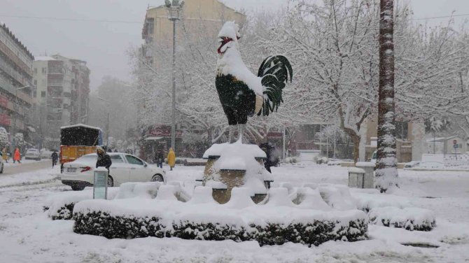 Denizli’de Beyaz Beyazla Buluştu