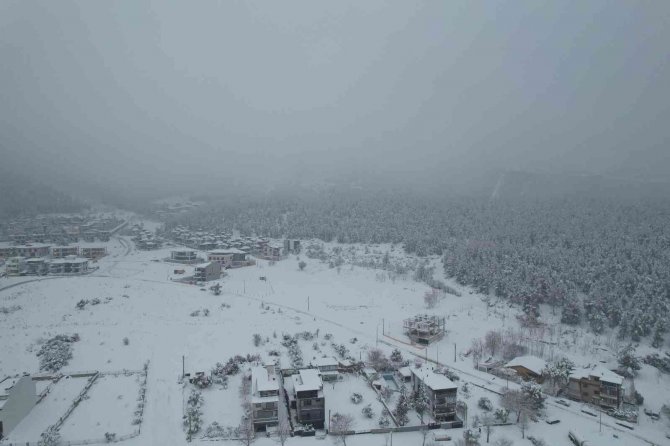 Denizli’de Beyaz Beyazla Buluştu