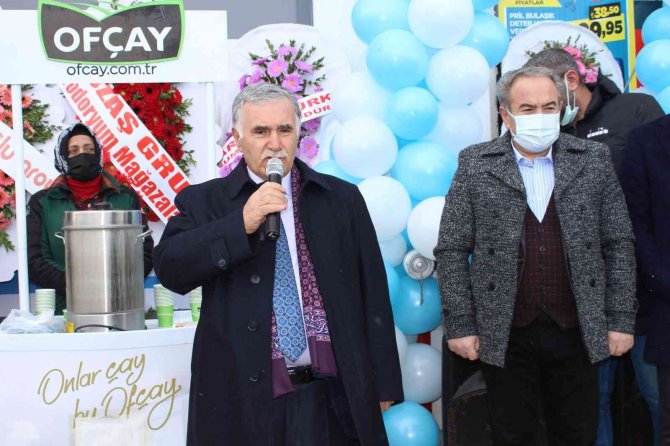 Düzgün Market 21’inci Şubesini Törenle Açtı