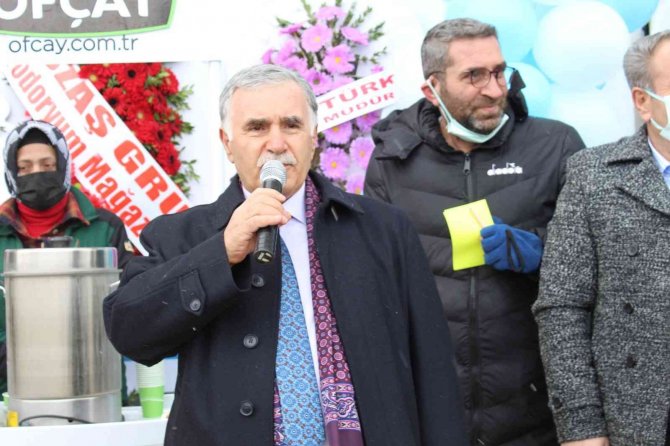 Düzgün Market 21’inci Şubesini Törenle Açtı