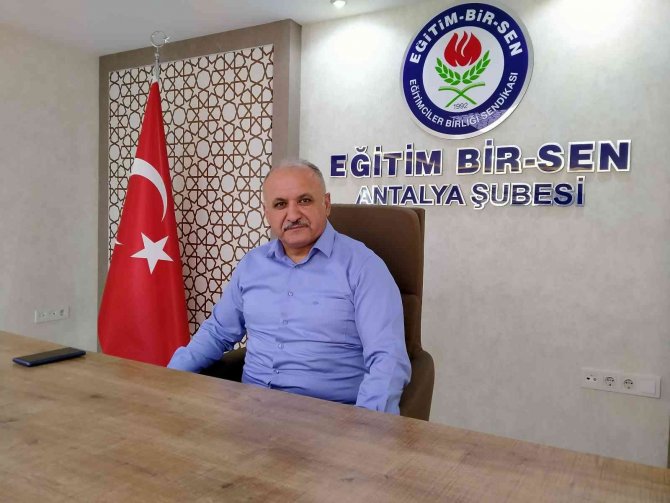 Eğitim Bir Sen Antalya Şube Başkanı Miran: “Eğitimdeki Kronikleşen Sorunlara Çözüm Bulunmalı”