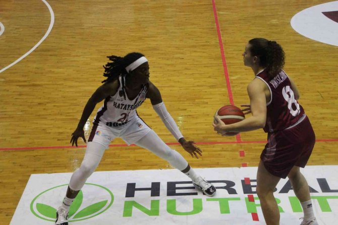 Kadınlar Basketbol Süper Ligi: Hatayspor: 103 - Elazığ İ̇l Özel İ̇dare: 51
