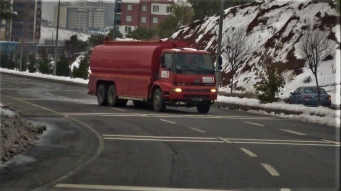 Kahramanmaraş’ta Kar Önlemleri