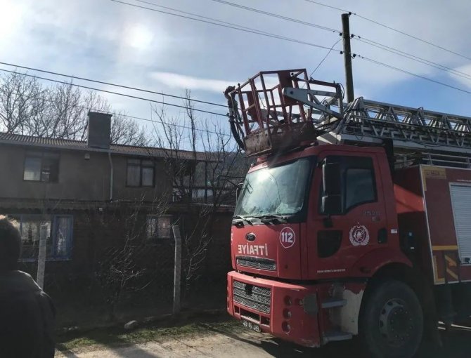 Kırklareli’nde Yangın