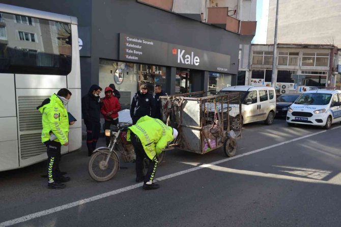 İ̇tfaiye Aracına Çarpan Yabancı Uyruklu Şahıs Sınır Dışı Edilecek