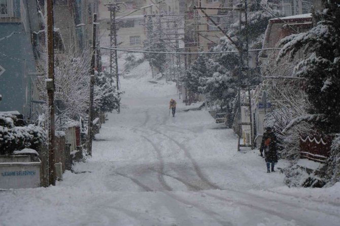 Samsun’da Yoğun Kar Yağışı