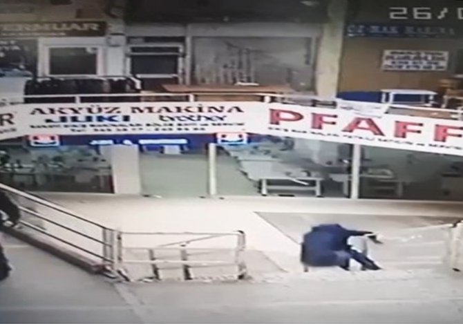İ̇ş Hanının İkinci Katından Düştü