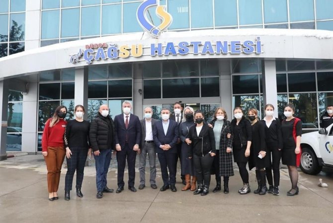 Vali Atay’dan Çağsu Hastanesine Ziyaret