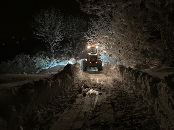 Başkan Tavlı: “Yoğun Kar Yağışına Rağmen Hiçbir Olumsuzluk Yaşanmadı