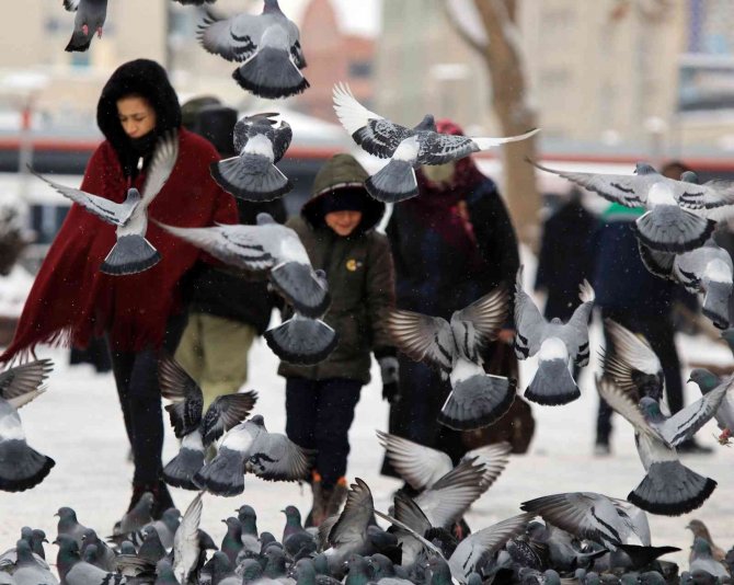 Kar, Kayseri’ye Çok Yakıştı