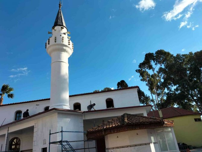 Köyceğiz Hacıbey Camii’nde Restore Çalışmaları Başladı