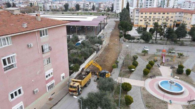 Nazilli Belediyesi Turan Mahallesi’nde Yol Yenileme Çalışmalarına Devam Ediyor
