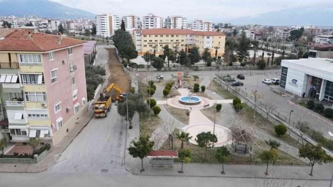 Nazilli Belediyesi Turan Mahallesi’nde Yol Yenileme Çalışmalarına Devam Ediyor