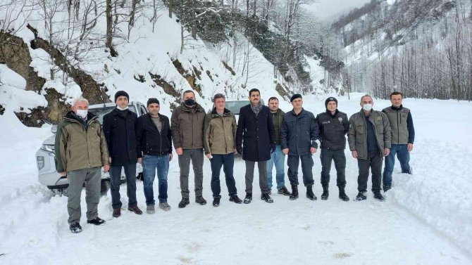 Trabzon’da Yaban Hayvanları Unutulmadı