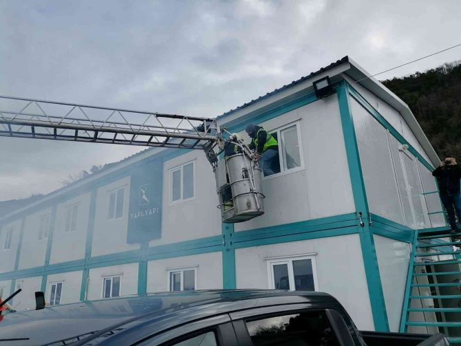 Türkeli’de Yangın Tatbikatı