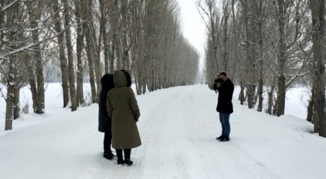 Kar Yağışı En Çok Fotoğrafçıları Sevindirdi
