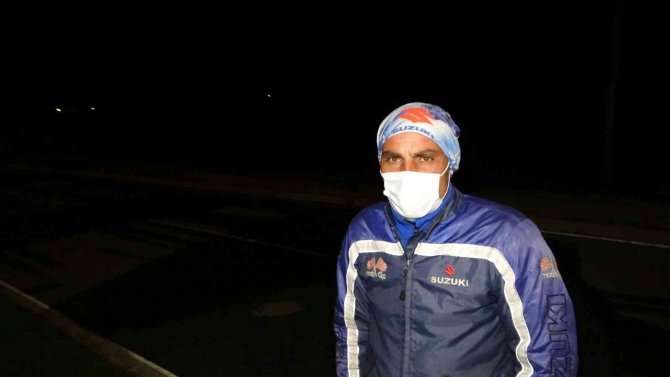 Seyir Halindeki Otomobil Cayır Cayır Yandı