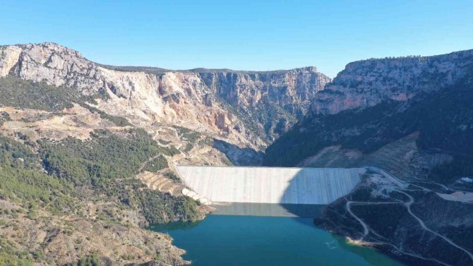 Pamukluk Barajında Su Seviyesi 52 Metreye Yükseldi