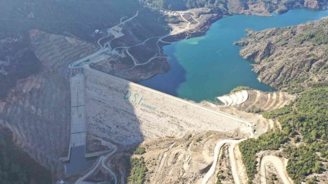 Pamukluk Barajında Su Seviyesi 52 Metreye Yükseldi