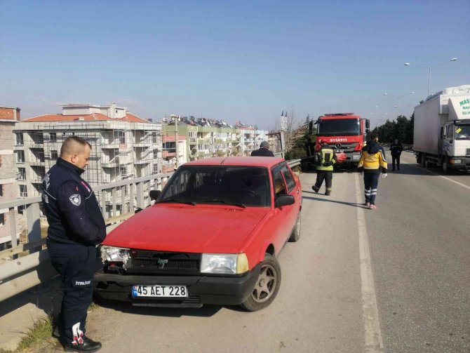 Ecel Direksiyon Başında Yakaladı