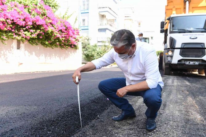 Muratpaşa’da 8 Yılda 321 Milyon 332 Bin Tl’lik Asfalt Çalışması