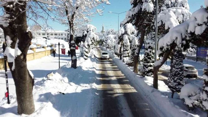 Eşsiz Kar Manzaraları Havadan Görüntülendi