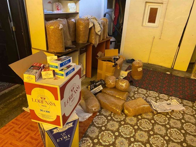 Adana’da 1 Milyon 580 Bin Kaçak Makaron Ele Geçirildi