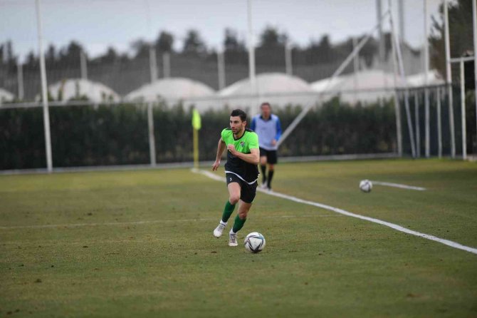 Bursaspor Antrenman Maçı Yaptı