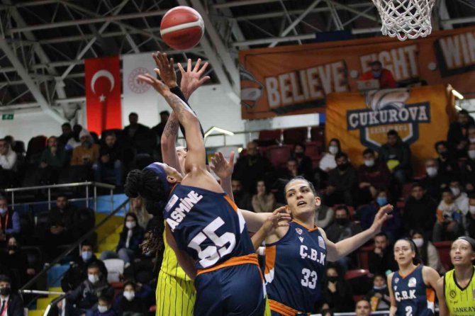 Kadınlar Basketbol Süper Ligi: Çukurova Basketbol: 86 - Çankaya Üniversitesi: 72