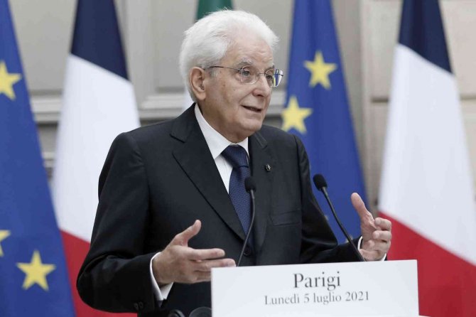 İ̇talya’da Mattarella Yeniden Cumhurbaşkanı Seçildi