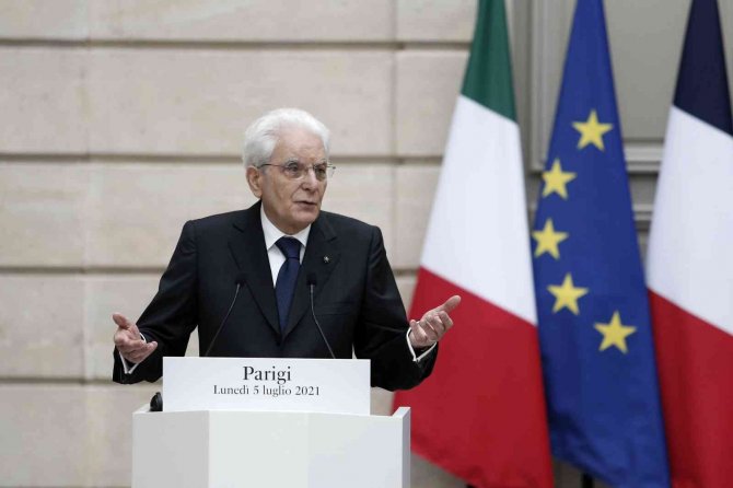 İ̇talya’da Mattarella Yeniden Cumhurbaşkanı Seçildi